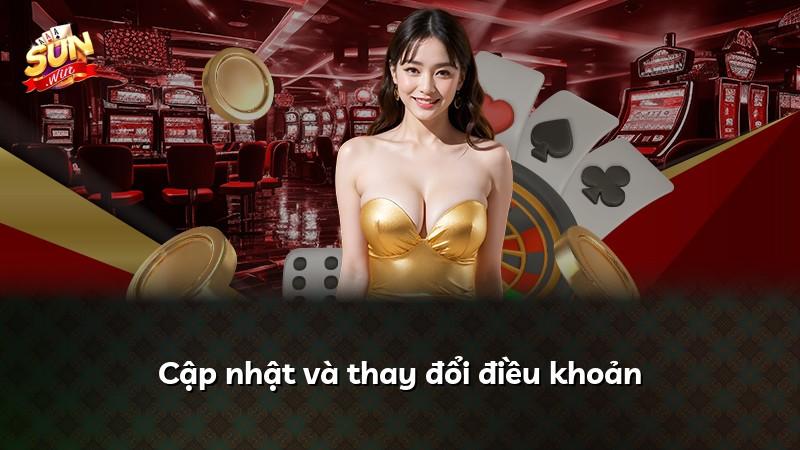 Cập nhật và thay đổi điều khoản
