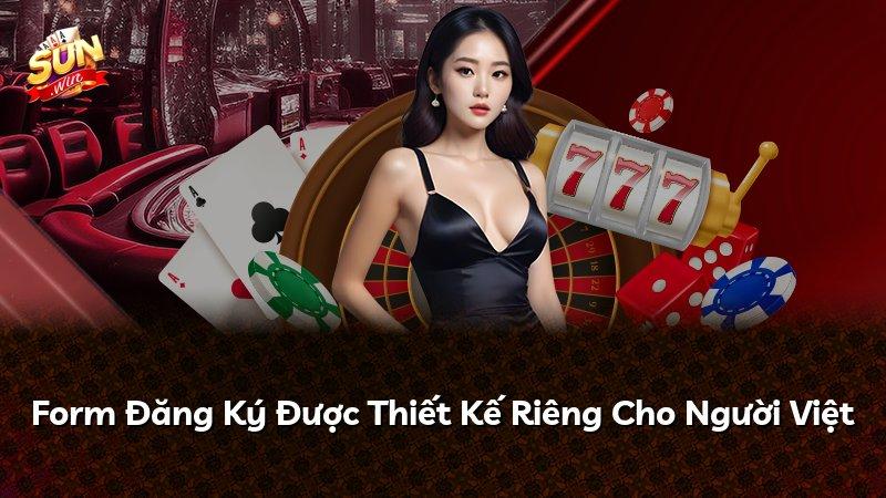 Form Đăng Ký Được Thiết Kế Riêng Cho Người Việt