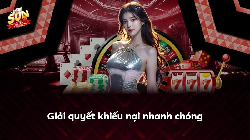 Giải quyết khiếu nại nhanh chóng